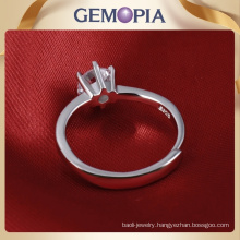 Hot Sale Plain 925 Sterling Silver Ring High Quality Metal Rings